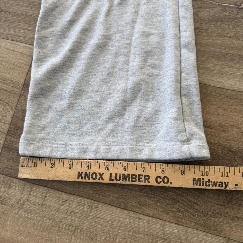 Forever 21 Womens Heather Gray Wide Leg Sweatpants Lounge Pants Size M - Picture 3 of 7